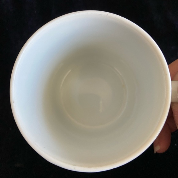 1970s VTG Walt Disney Productions Alice in Wonderland Coffee Cup Mug Metal Rim - Picture 8 of 11